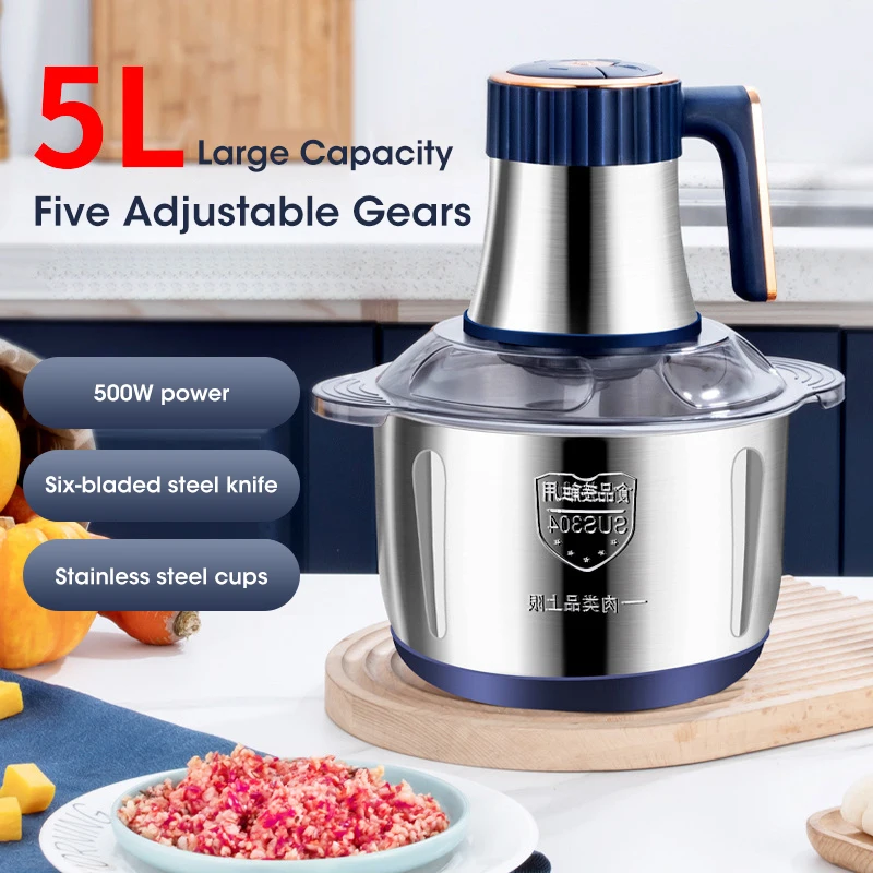 Baby Food With Meat - 5L Elektrikli Et Kıyma Makinesi 304