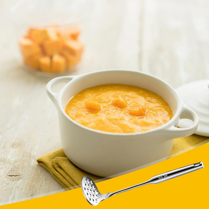 Baby Food With Meat - Patates Ezici Paslanmaz Çelik Meyve Parçalayıcı