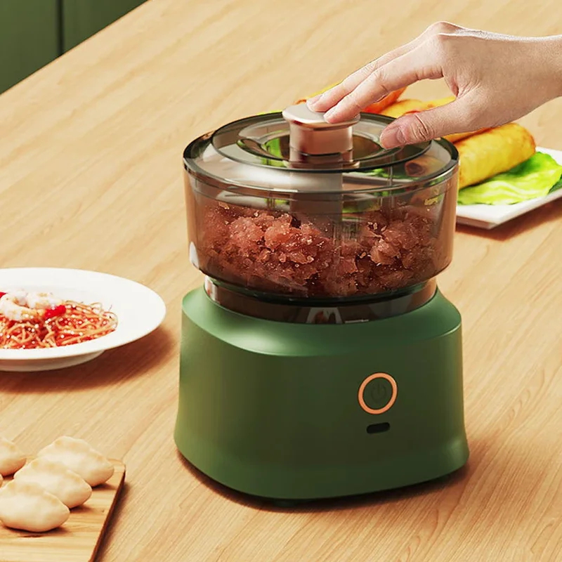 Baby Food Grinder Machine - Mini Kıyma Makinesi Elektrikli Sarımsak Ezici
