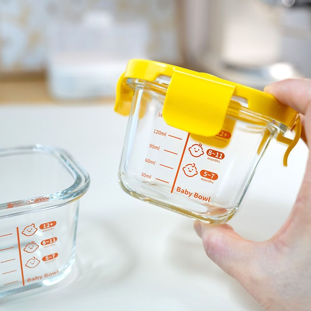 Baby Food Glass Jars - 170ml Bebek Maması Saklama Kavanozu Cam