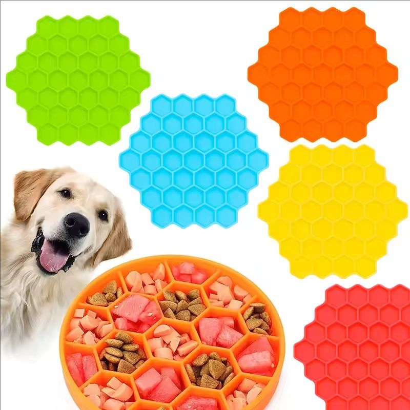 Silicone Suction Bowl - Evcil hayvan malzemeleri kedi petek besleyici
