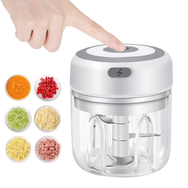 Baby Food Grinder Machine - 250ML elektrikli sarımsak değirmeni ev çok