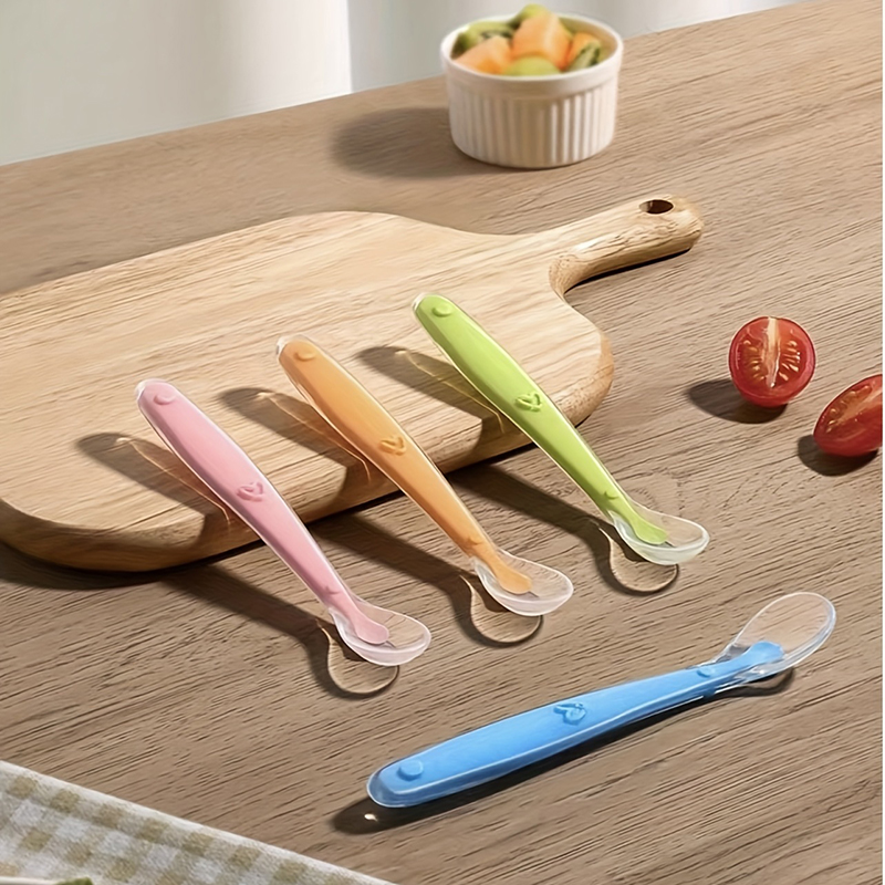 Baby Food Lunch - 1/2 adet Yumuşak Uçlu Bebek Silikon