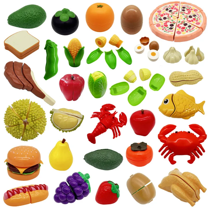 Baby Food Vegetable - Montessori Ev Oyun Kesme Meyve Pitaya