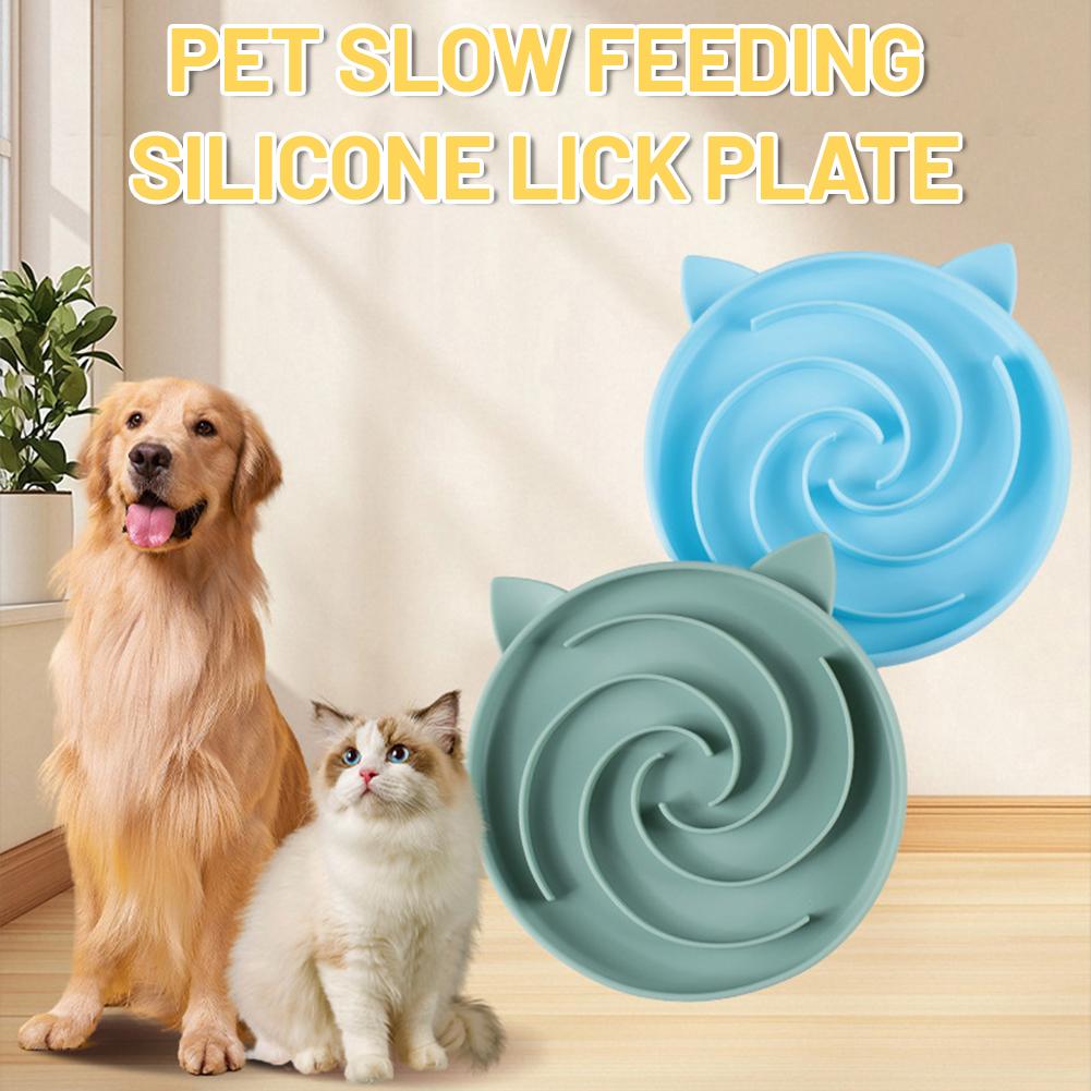 Silicone Suction Bowl - Sevimli Evcil Hayvanlar İçin Yavaş Besleme