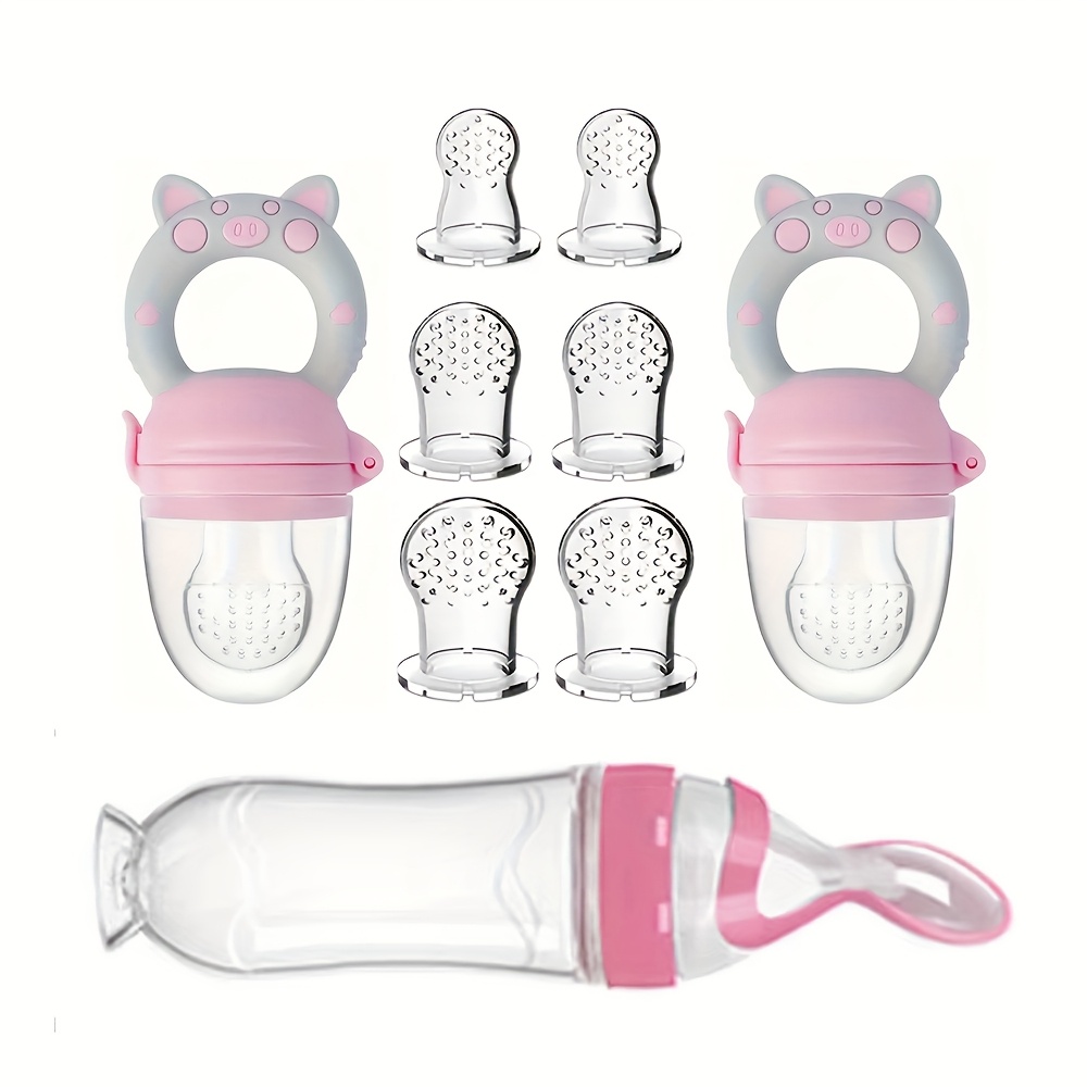 Baby Food Lunch - 9 adet Biberon: 1 Silikon Biberon,