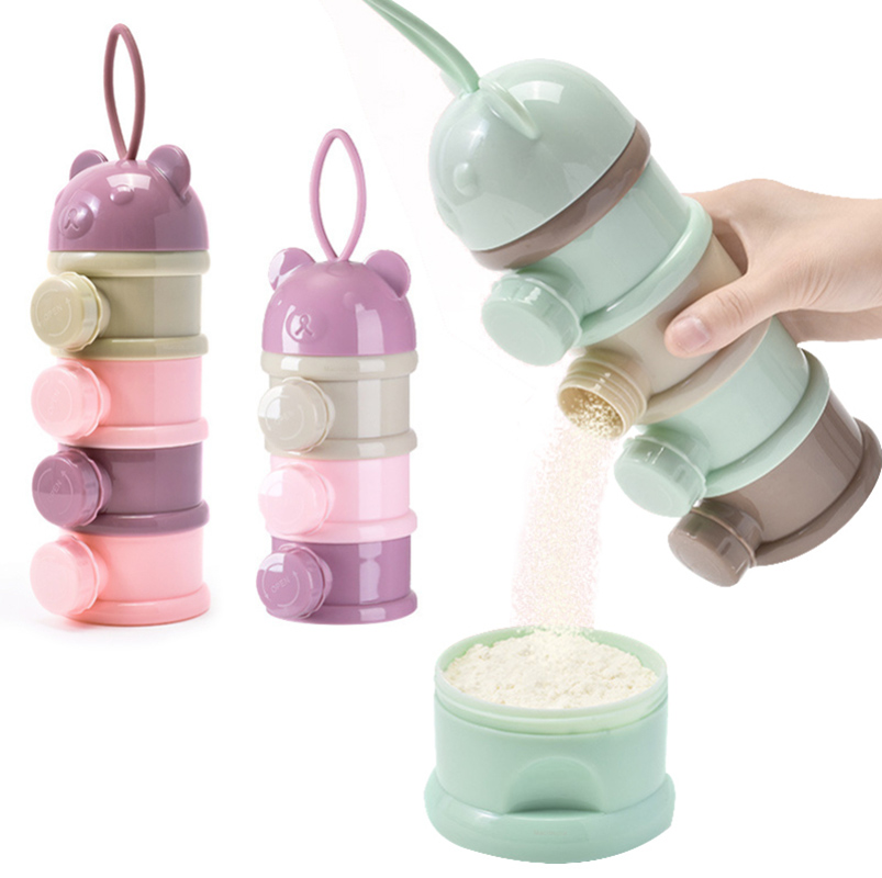 Baby Food Universe - Depolama Üç/Dört Katmanlı Taşınabilir Gıda Kabı