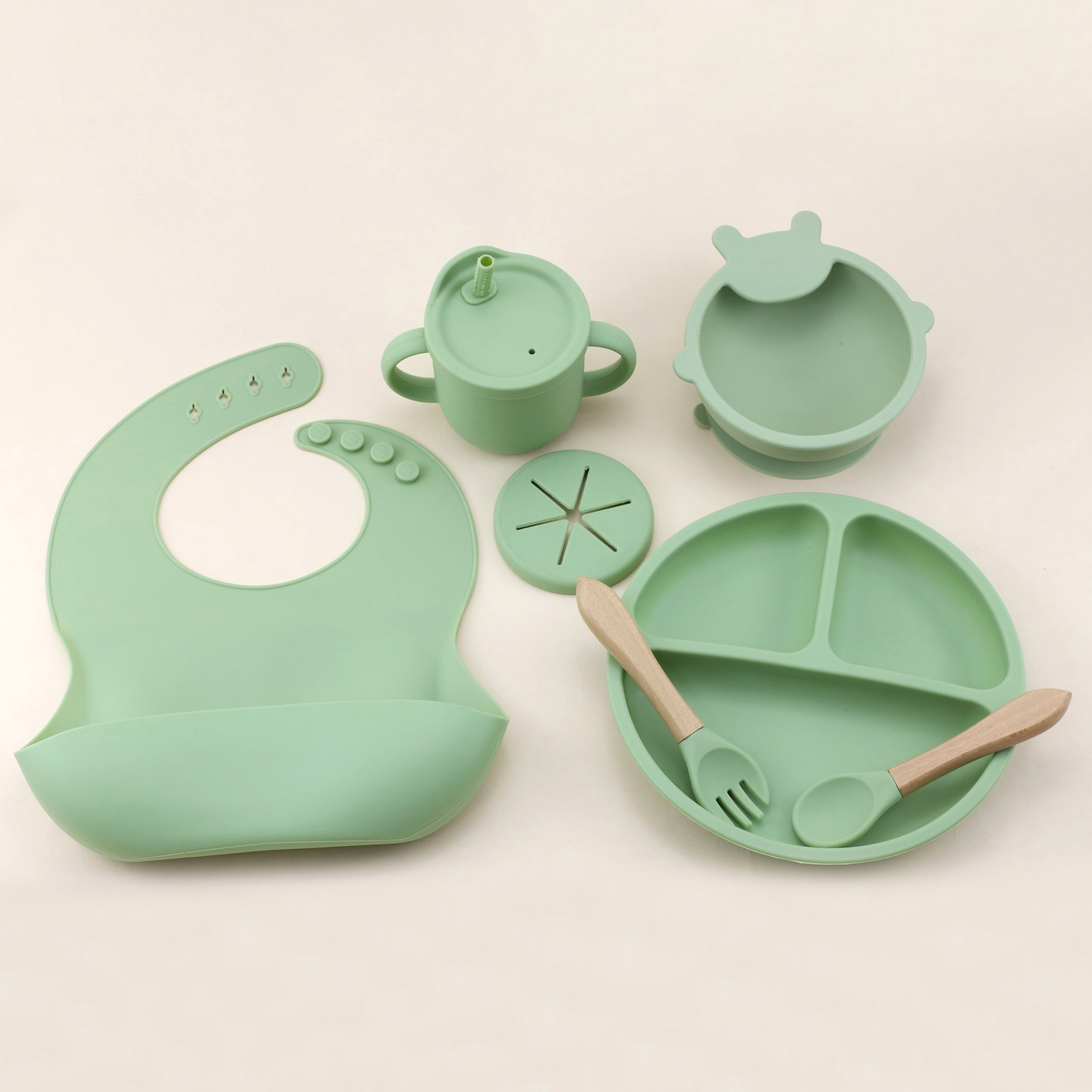 7 adet silikon sofra seti, beb - Silicone Suction Bowl incelemesi ve fiyatı