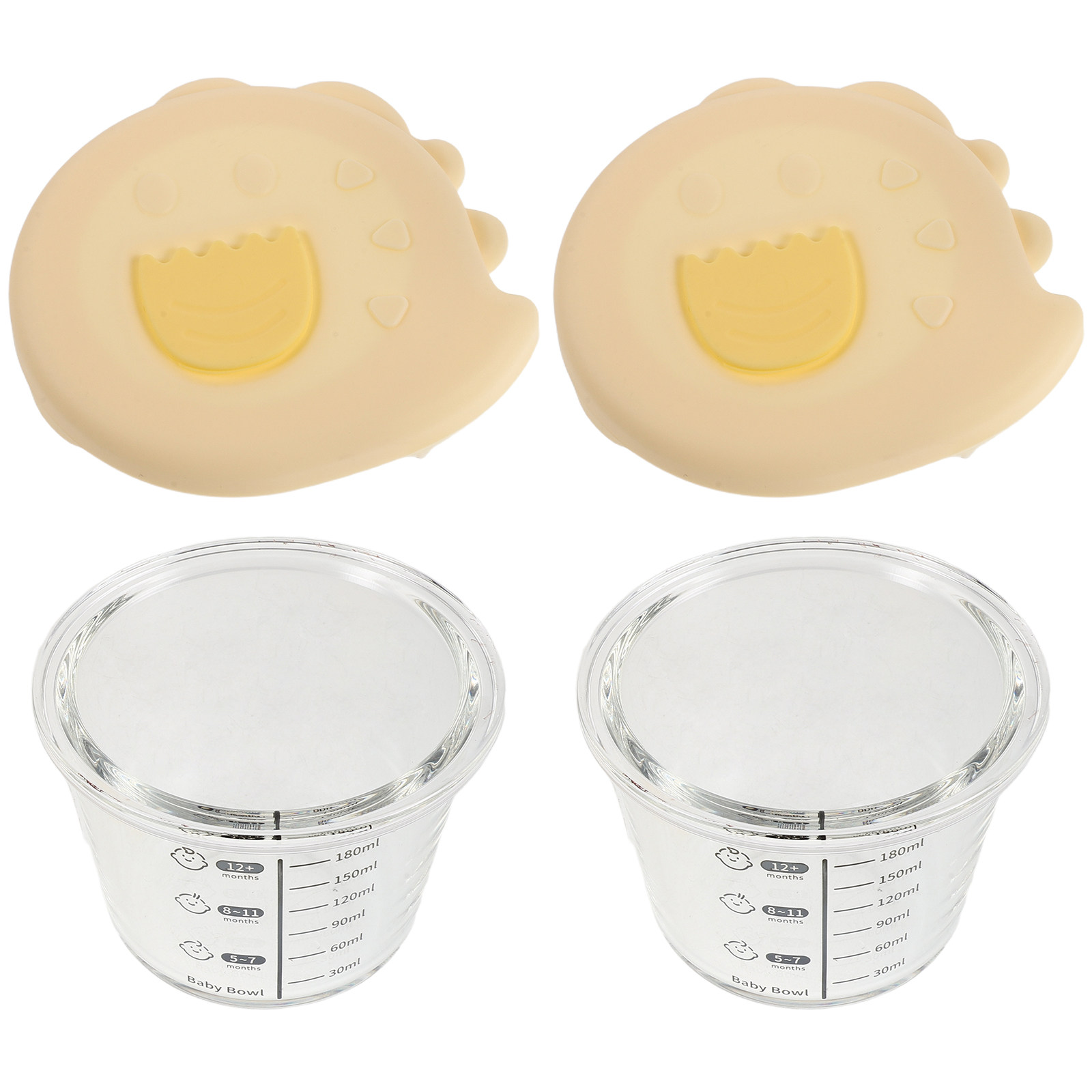 2 Adet Cam Bebek Mama Saklama  - Baby Food Glass Jars incelemesi ve fiyatı