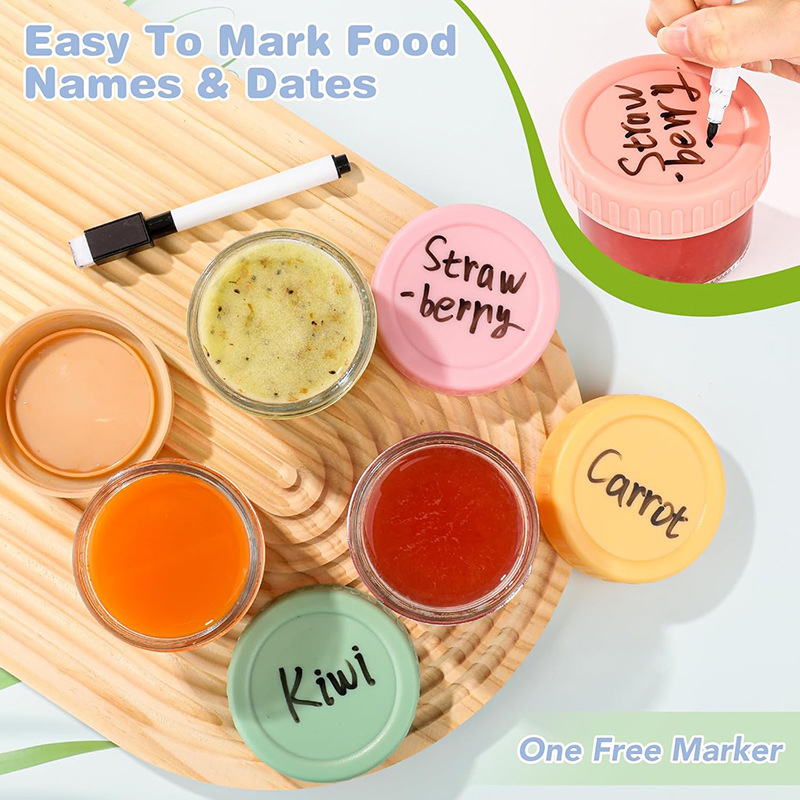 120 ml 6 Adet Gıda Sınıfı Cam  - Baby Food Glass Jars incelemesi ve fiyatı