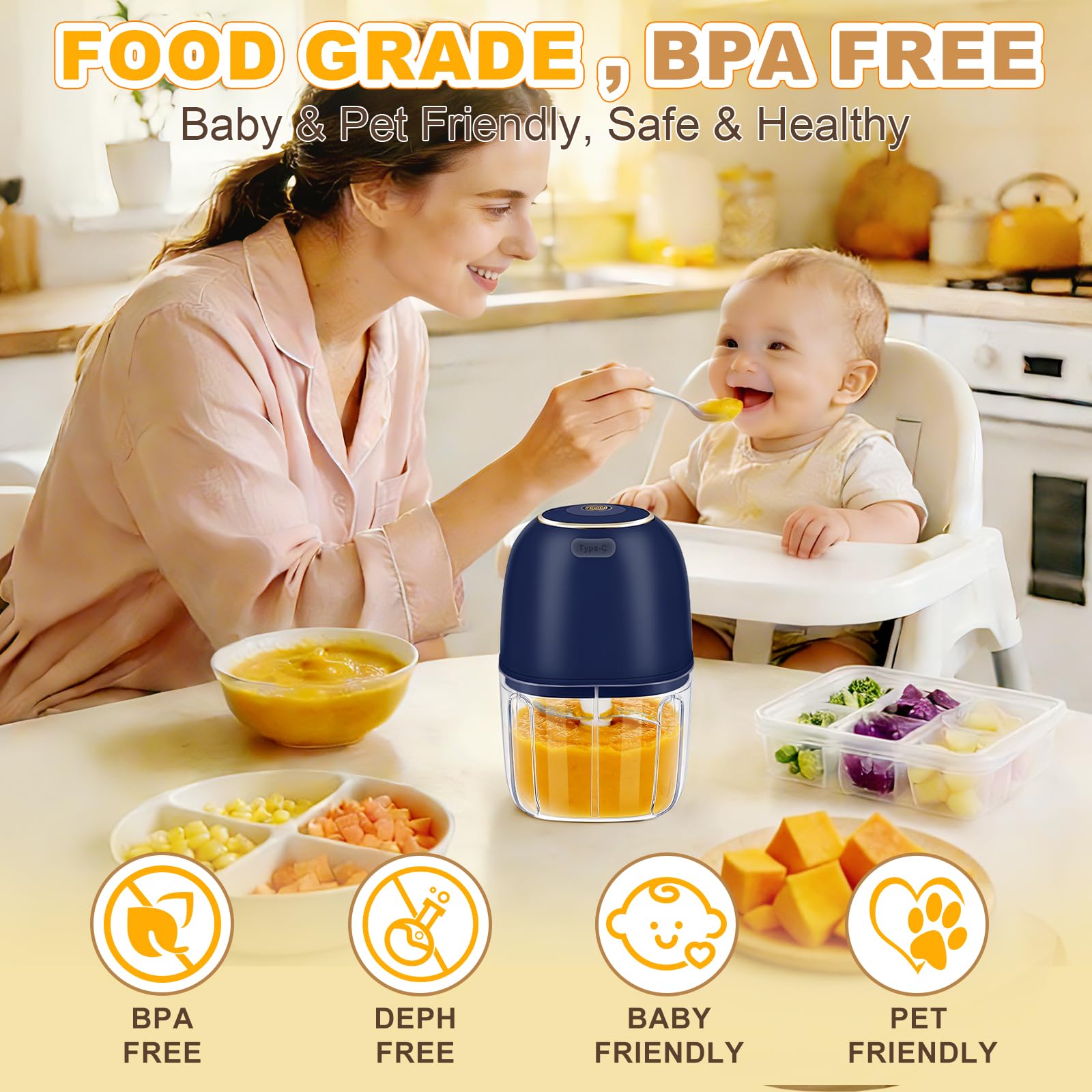 Elektrikli Sarımsak Doğrayıcı, - Baby Food With Meat incelemesi ve fiyatı