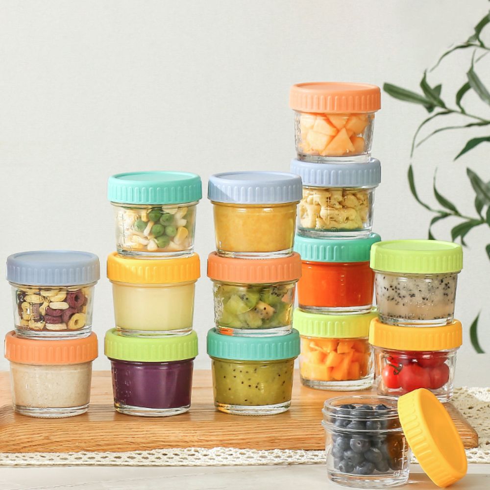 6 adet cam bebek maması kavano - Baby Food Glass Jars incelemesi ve fiyatı