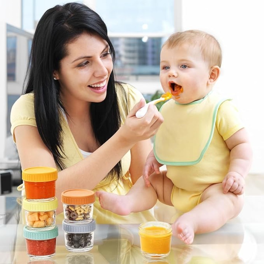 6 adet cam bebek maması kavano - Baby Food Glass Jars incelemesi ve fiyatı