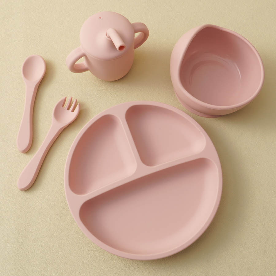 5 adet bebek silikon sofra set - Silicone Suction Bowl incelemesi ve fiyatı