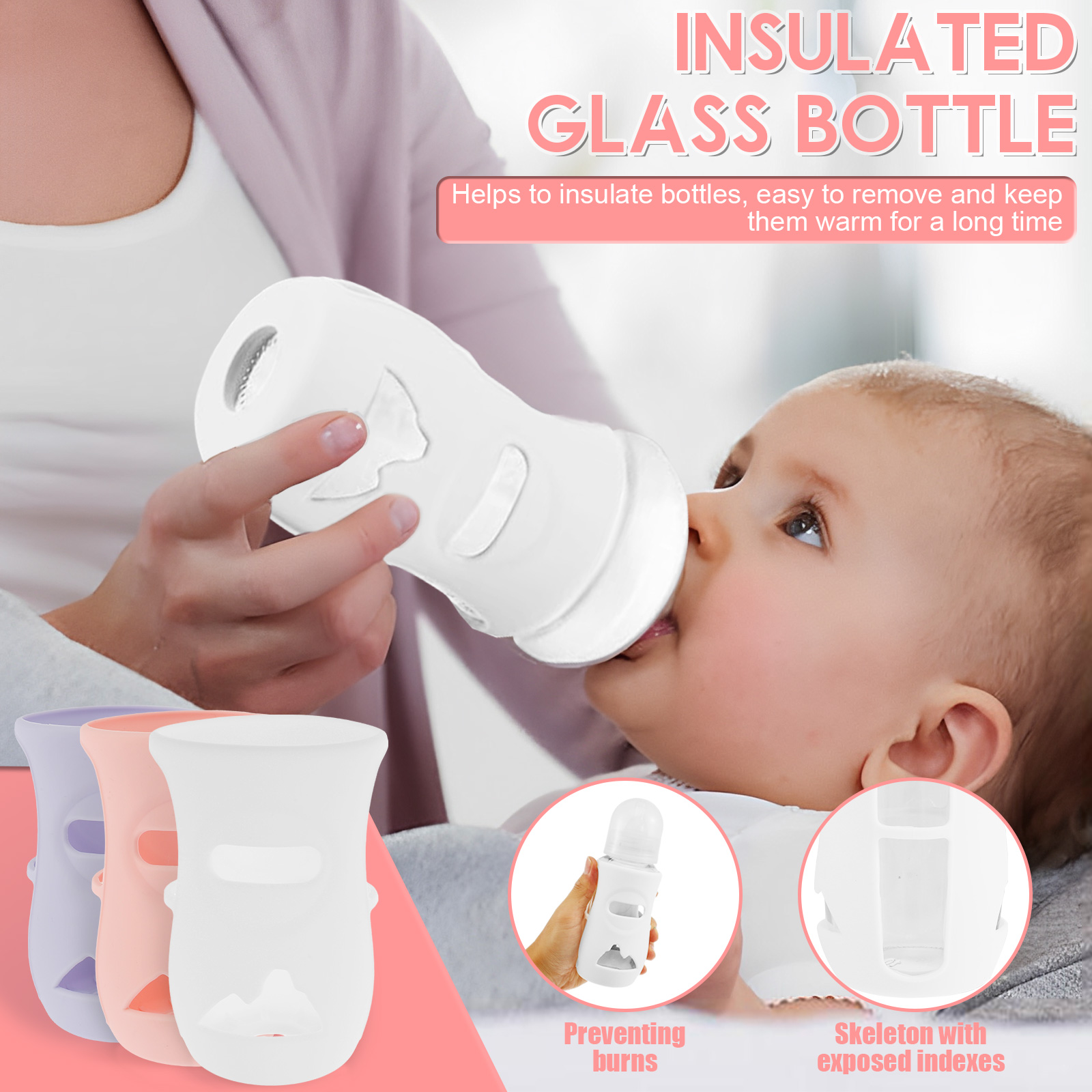 Silikon Kollu Silikon Biberon  - Baby Food Natural incelemesi ve fiyatı