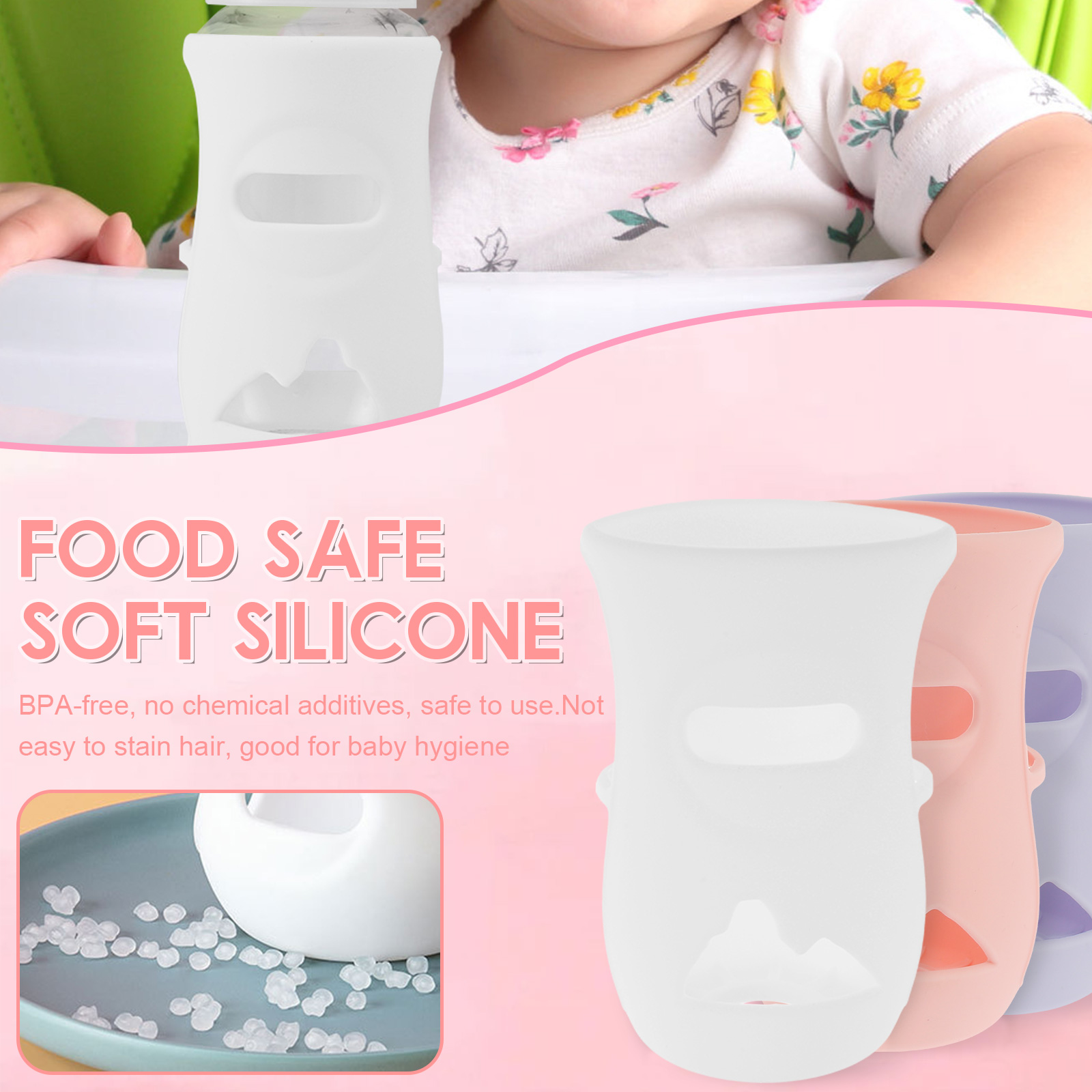 Silikon Kollu Silikon Biberon  - Baby Food Natural incelemesi ve fiyatı