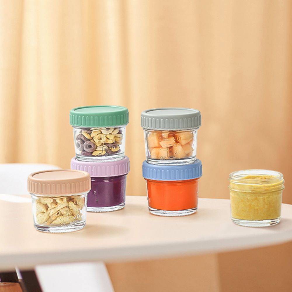 6 adet çok amaçlı cam bebek ma - Baby Food Glass Jars incelemesi ve fiyatı