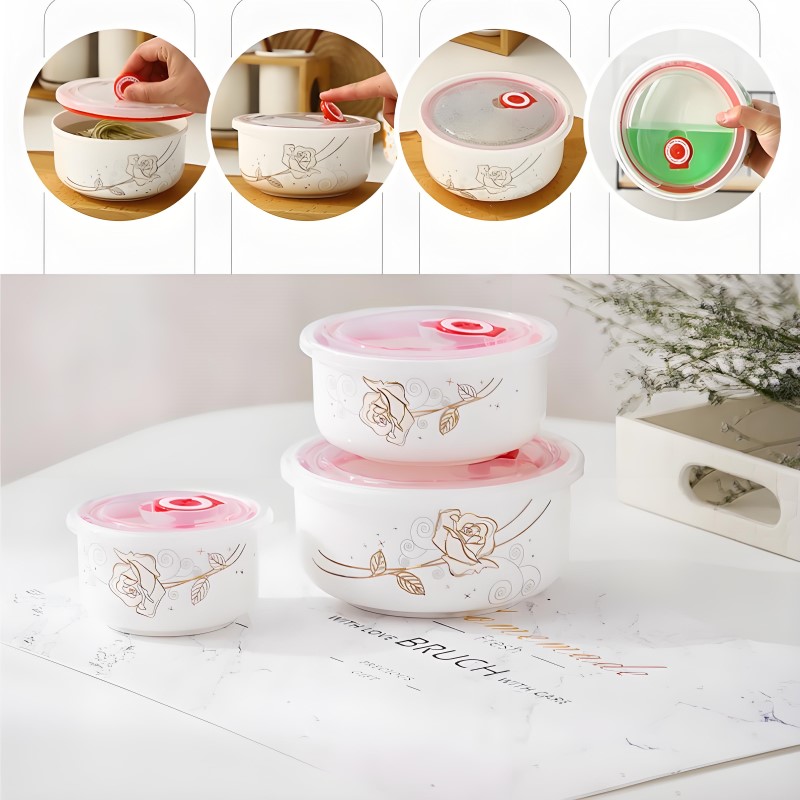 Üç parçalı set, ince kemik çin - Baby Food Lunch incelemesi ve fiyatı