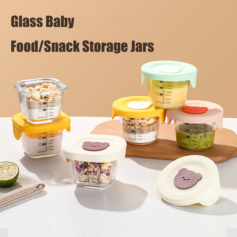 180ml cam bebek maması saklama - Baby Food Glass Jars incelemesi ve fiyatı