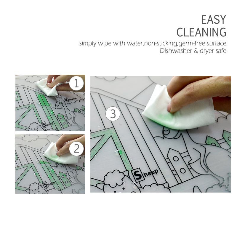 Silikon bebek Placemat 1 adet  - Baby Food Universe incelemesi ve fiyatı