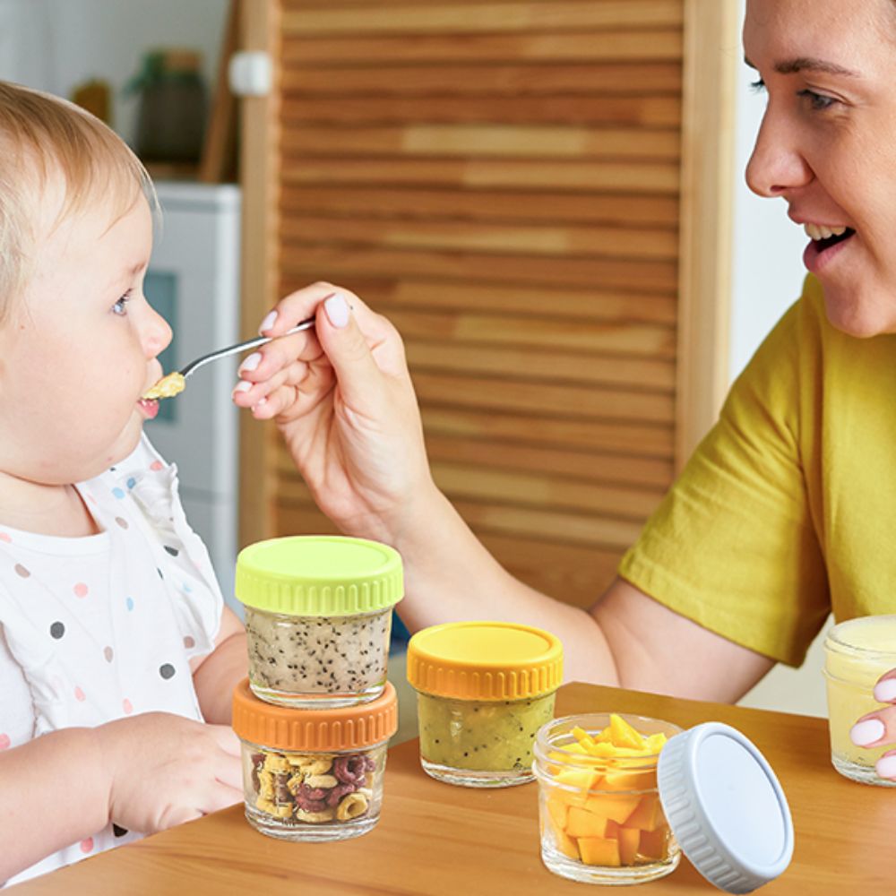 6 adet cam bebek maması kavano - Baby Food Glass Jars incelemesi ve fiyatı