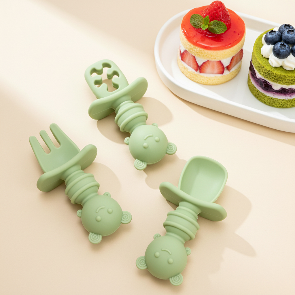 3 Parça Kısa Saplı Arı Kaşığı  - Baby Food Lunch incelemesi ve fiyatı